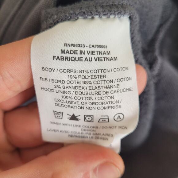 Nike Santa Clara Black and Red Large graphic Long Sleeved Hoodie Size Med - Picture 4 of 6